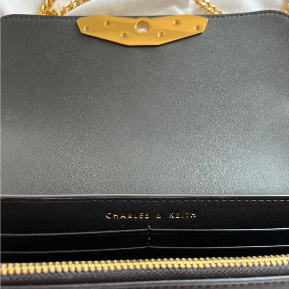 Charles and Keith Merial Metallic Pearl Bag - Picture 8 of 9
